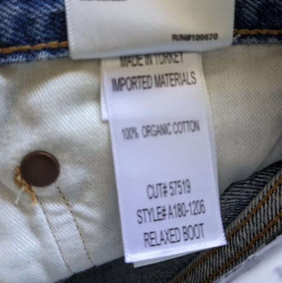 Agolde Relaxed Boot Mid Rise Jeans in Wireless - Picture 13 of 13